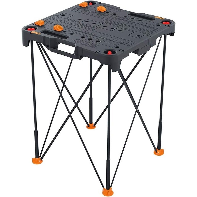 Lightweight Portable Workbench Folding Table 300 lbs Capacity Easy Storage New