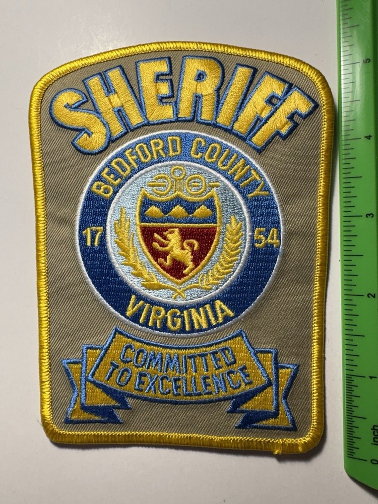 Bedford County Virginia Sheriff Patch