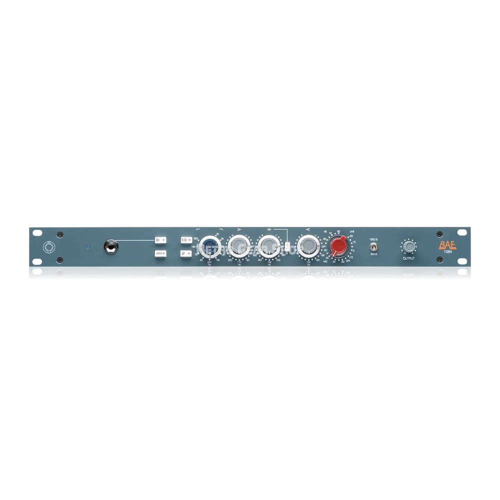 BAE 1084 Rackmount Microphone Preamp & EQ (No PSU)