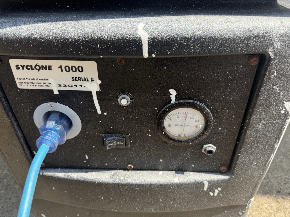 Syclone 1000 HEPA Filter Negative Air Machine