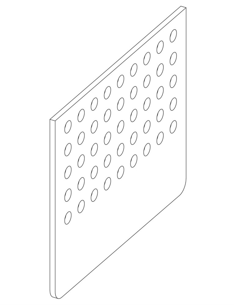 Refugium Kit Parts - Refugium baffle