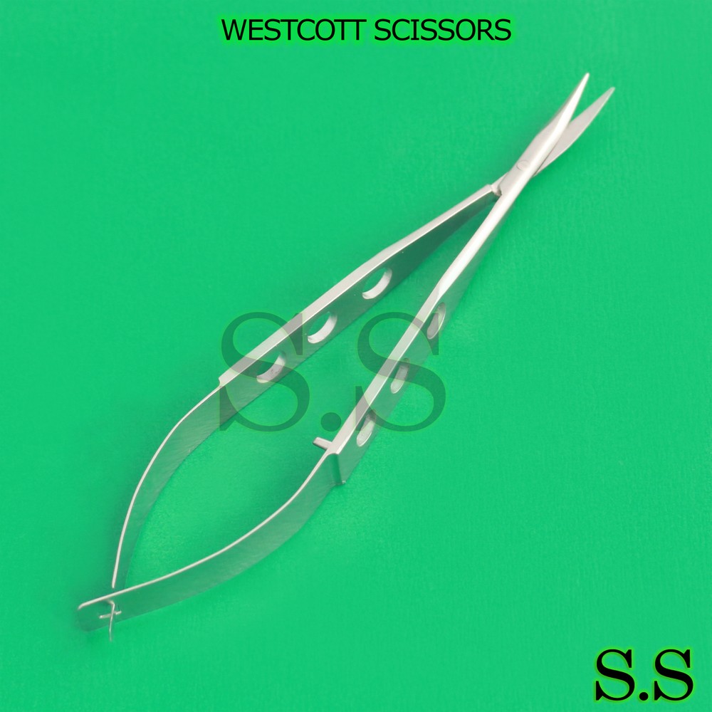MCPHERSON WESTCOTT STITCH SCISSORS CURVED TIPS 4.5"