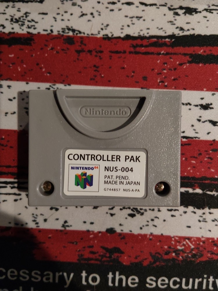 Untested Nintendo 64 Conroller Paks/memory Cards