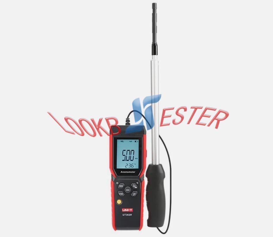 UNI-T UT362H Hot Wire Anemometer Sensor Wind Velocity/Volume/Temperature Tester