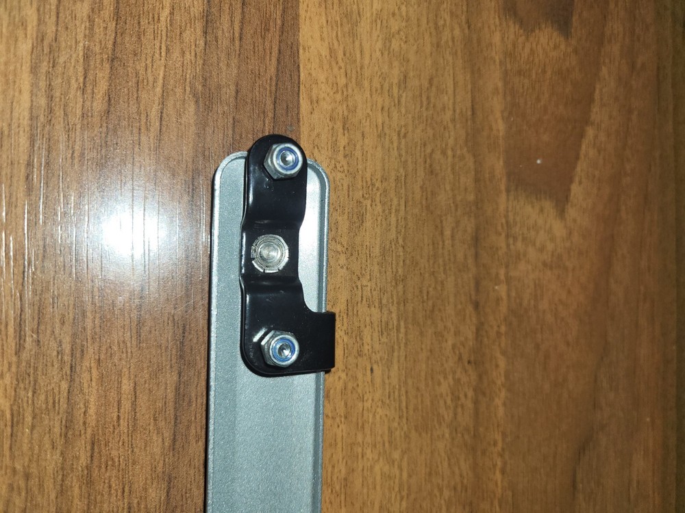 New Durable Gray Silver Steel Flag Replacement For Missing Or Broken Mailbox