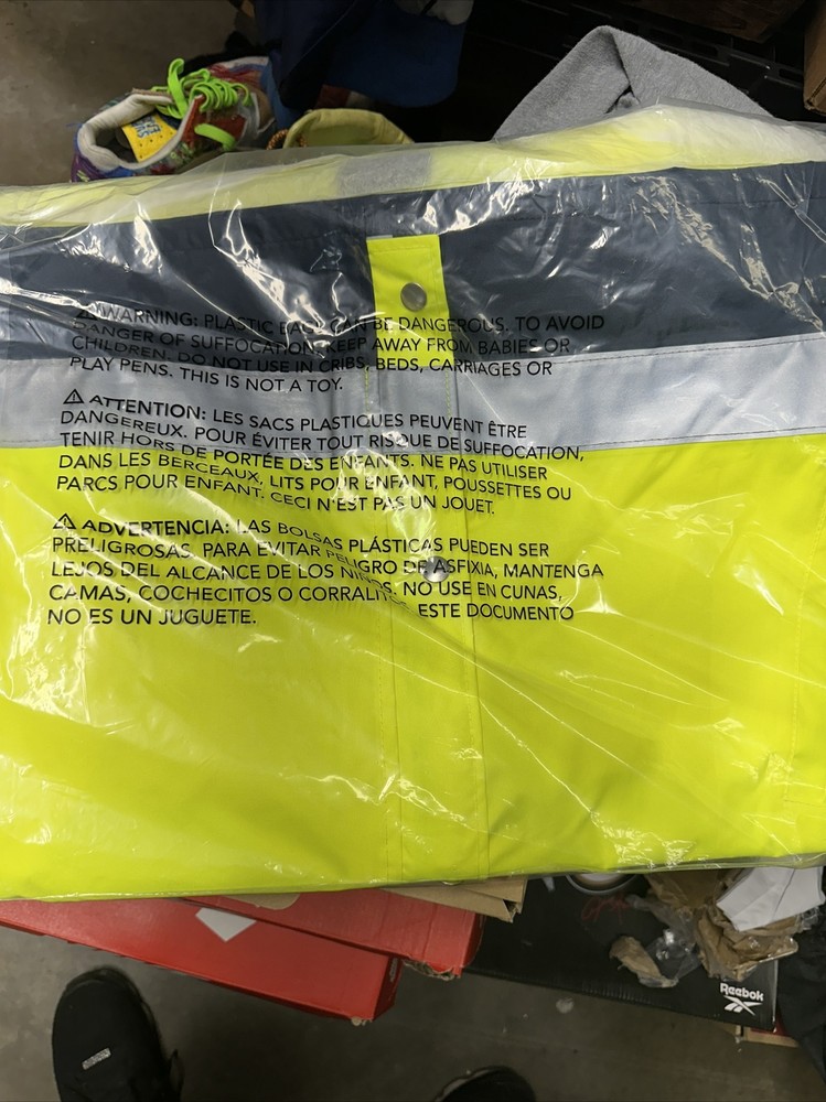 OccuNomix Type R Class 3 High-Vis Breathable Rain Jacket - LUX-TJR Medium