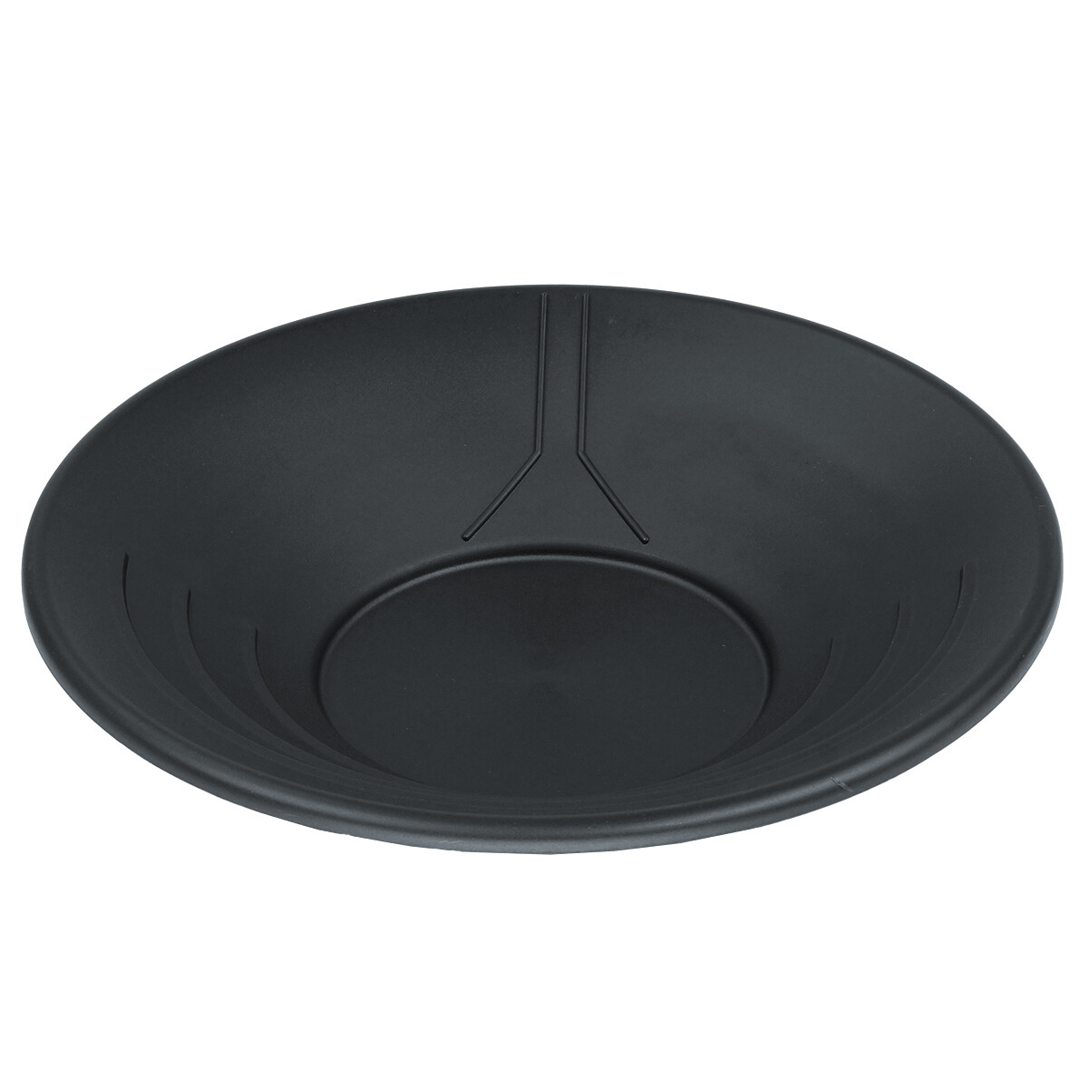 14" Plastic Gold Pan Panning Black & Water Guide
