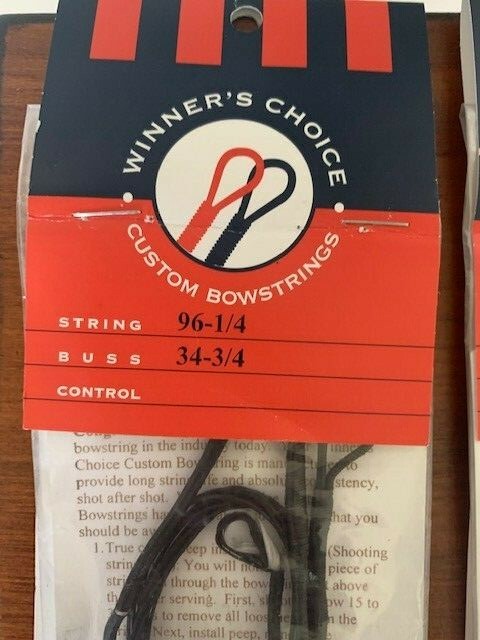 Winner's Choice Custom Compound Bowstring Sets, Assorted Sizes