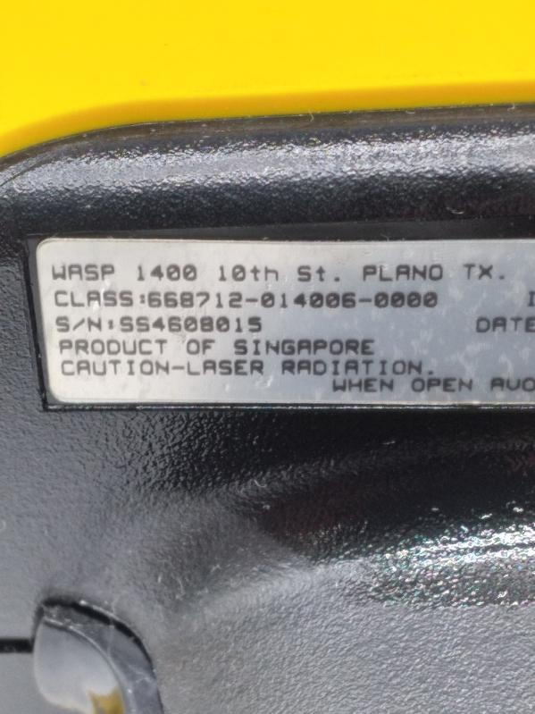 Wasp 668712-014006-0000 Barcode Scanner