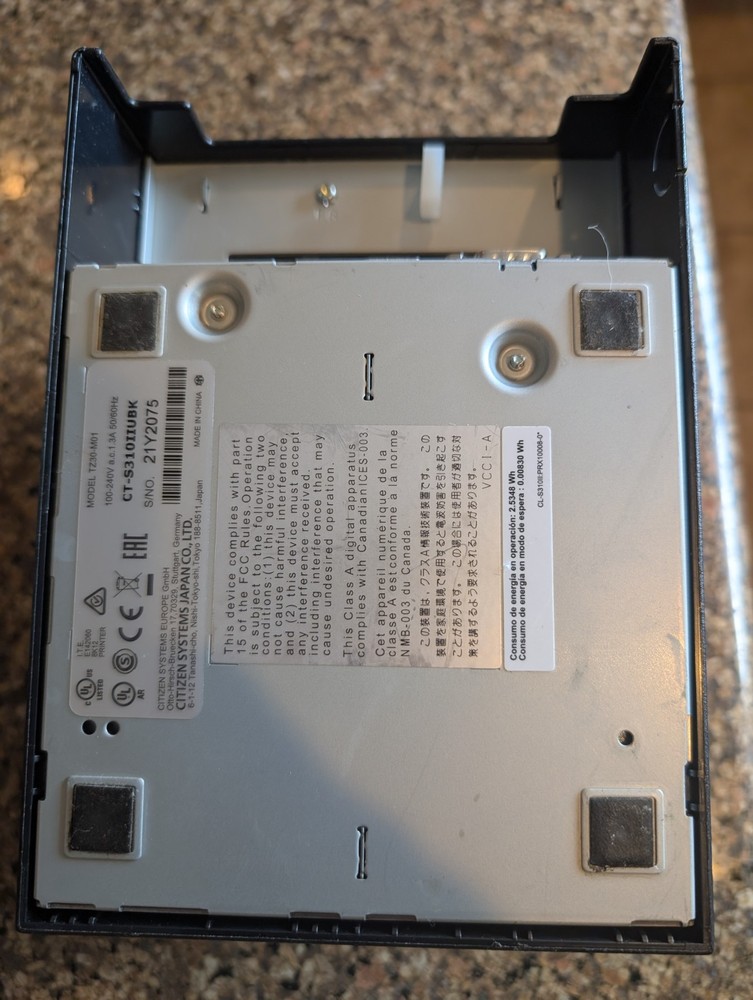 Citizen Receipt Printer TZ-M01 Used Good Condition