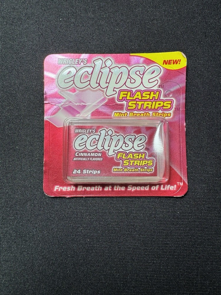Wrigley's Eclipse Flash Strips Cinnamon Mint Breath Strips 1 Collectible Pack