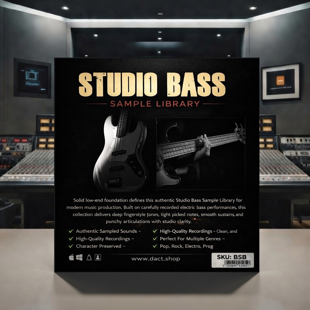 Studio Bass Sample Library