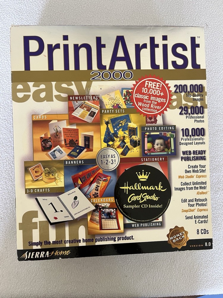 2000 Print Artist Software