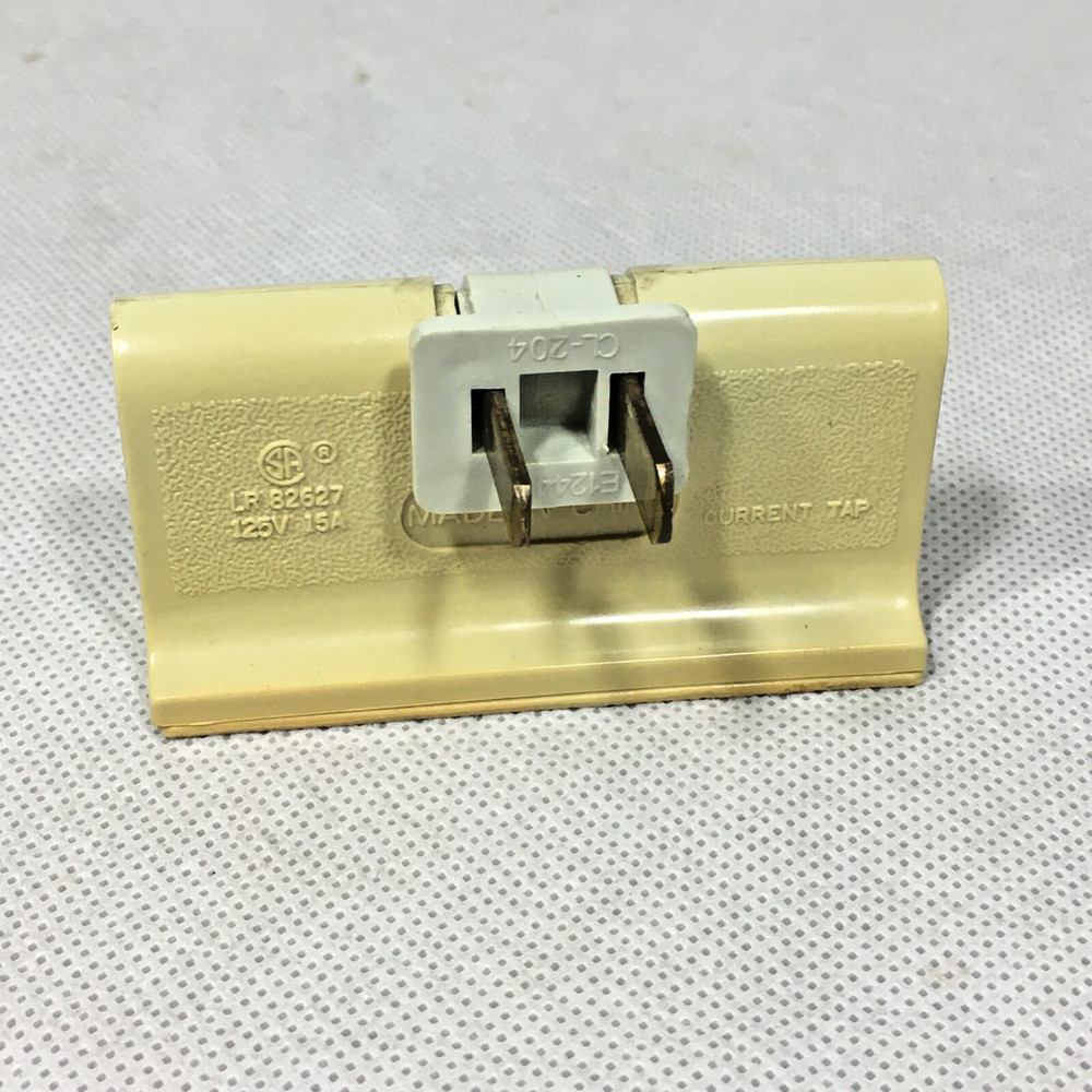 3-Outlet Wall Hugger Adapter Plug E124416 125V 15A