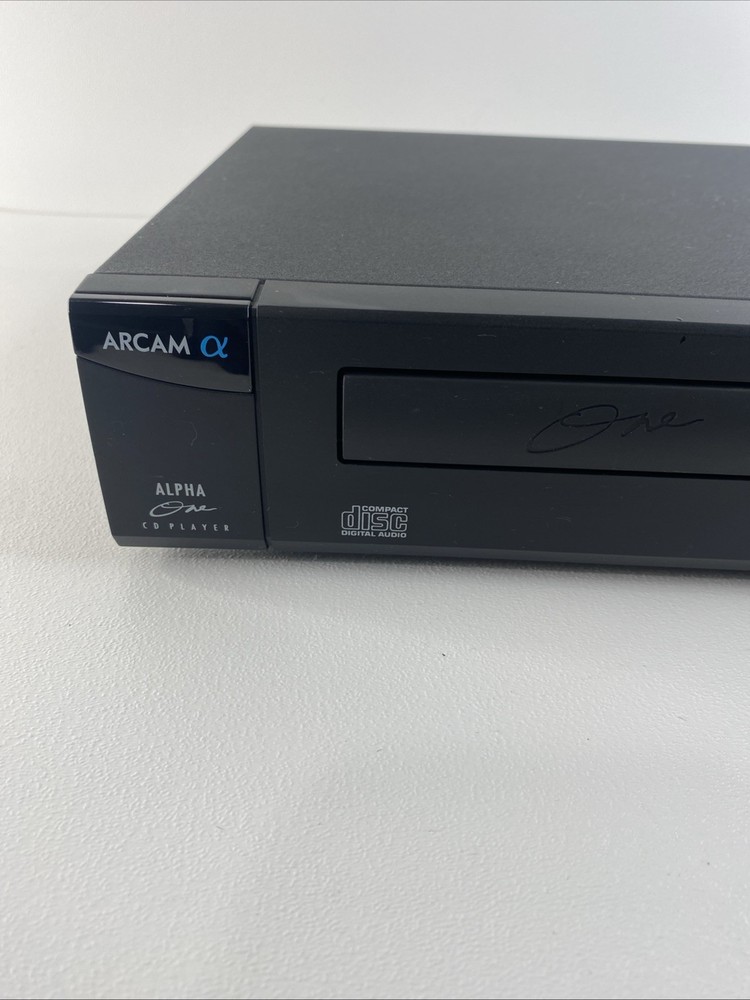 Audiophile Arcam Alpha One Compact Disc Player Tested