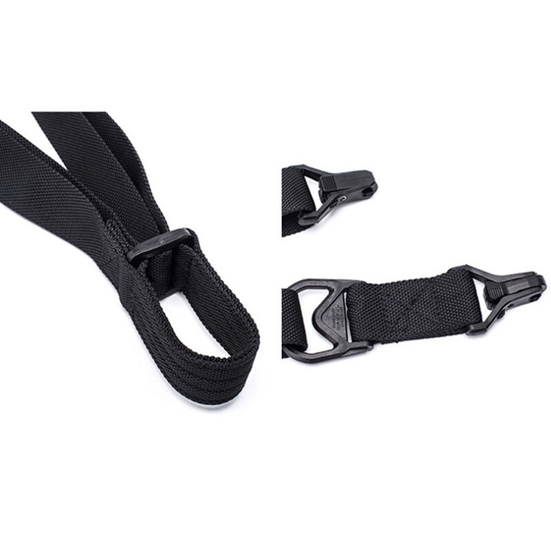 Outdoor MS1 gun strap black - MS1 two-point quick and efficient adjustable sling