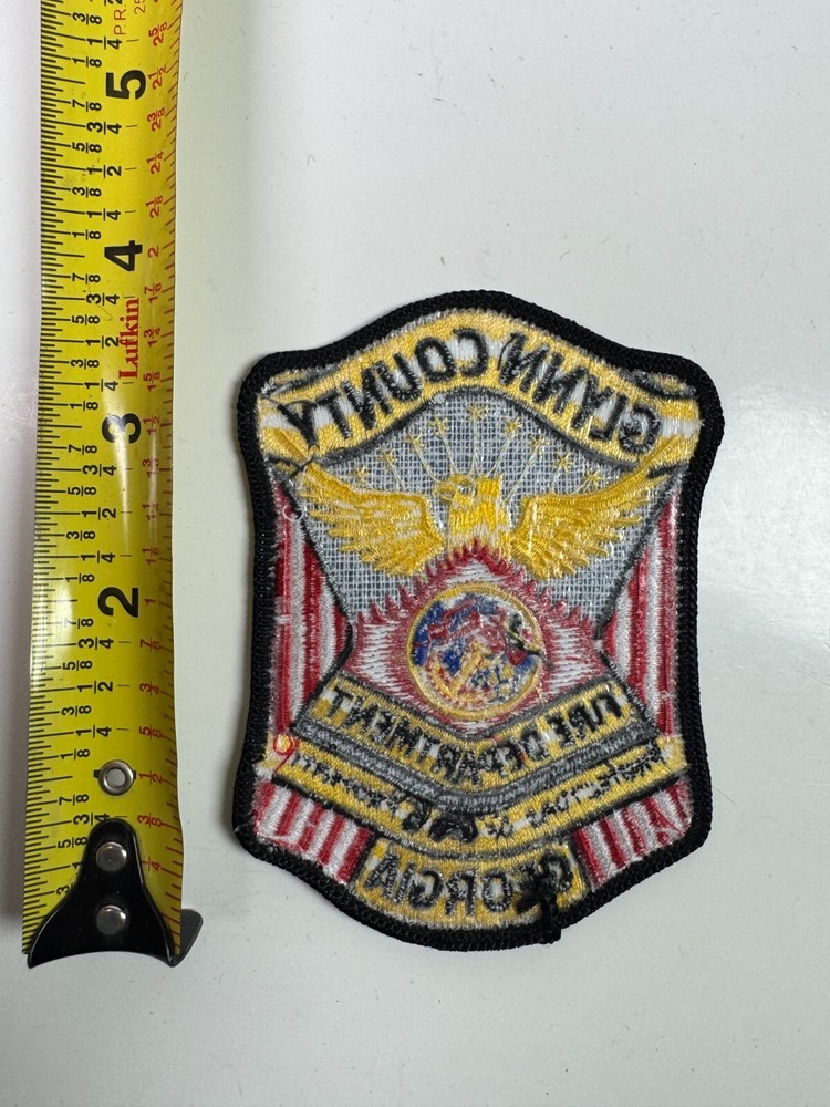 Glynn County Fire Georgia GA Patch Z8