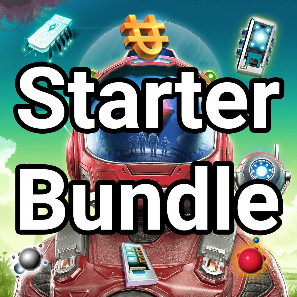 No Mans Sky Starter Bundle - Units, Nanites, Salvaged Data   PC, XBOX,PS4 & PS5
