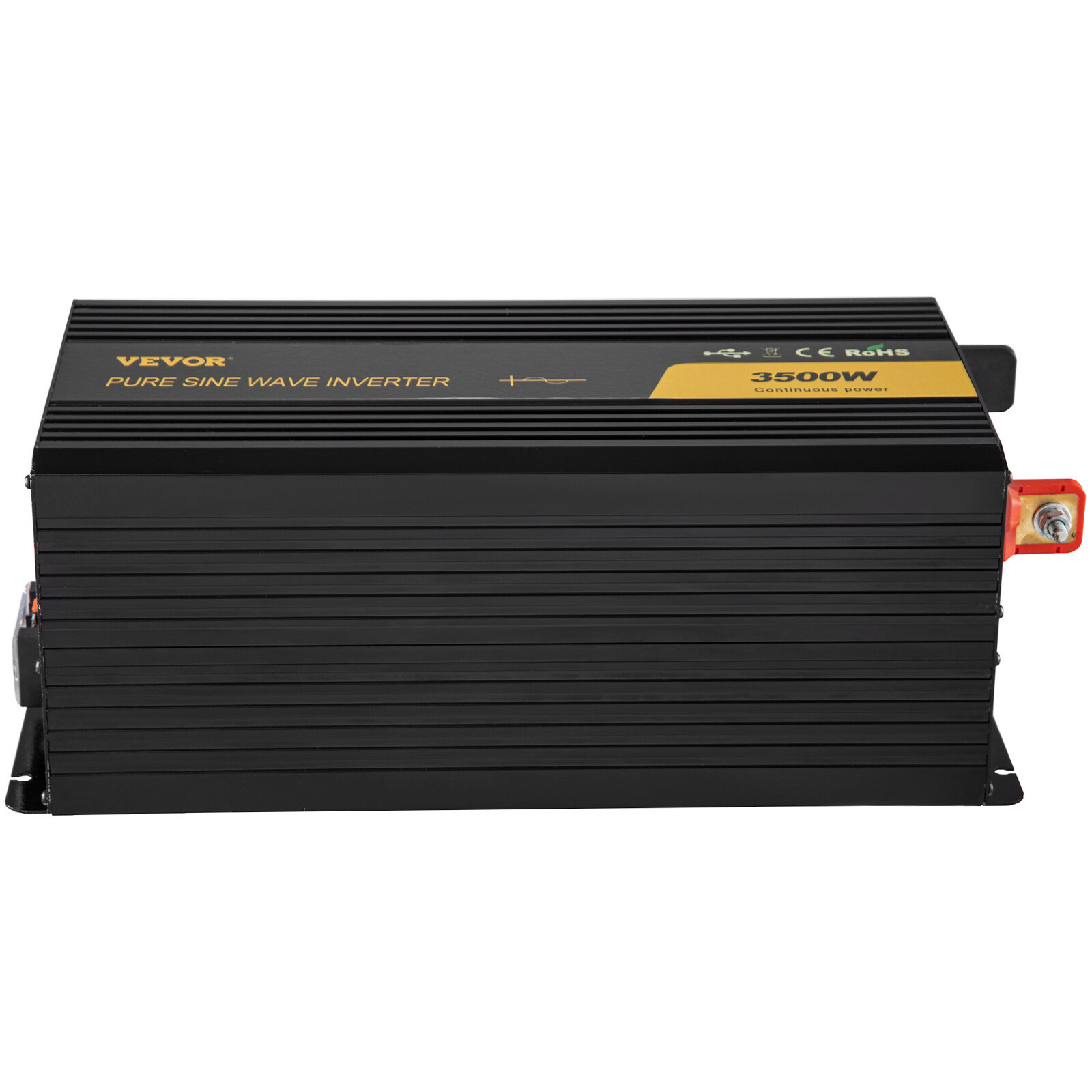 VEVOR Pure Sine Wave Inverter Power Inverter 3500W DC12V to AC120V Inverter LCD