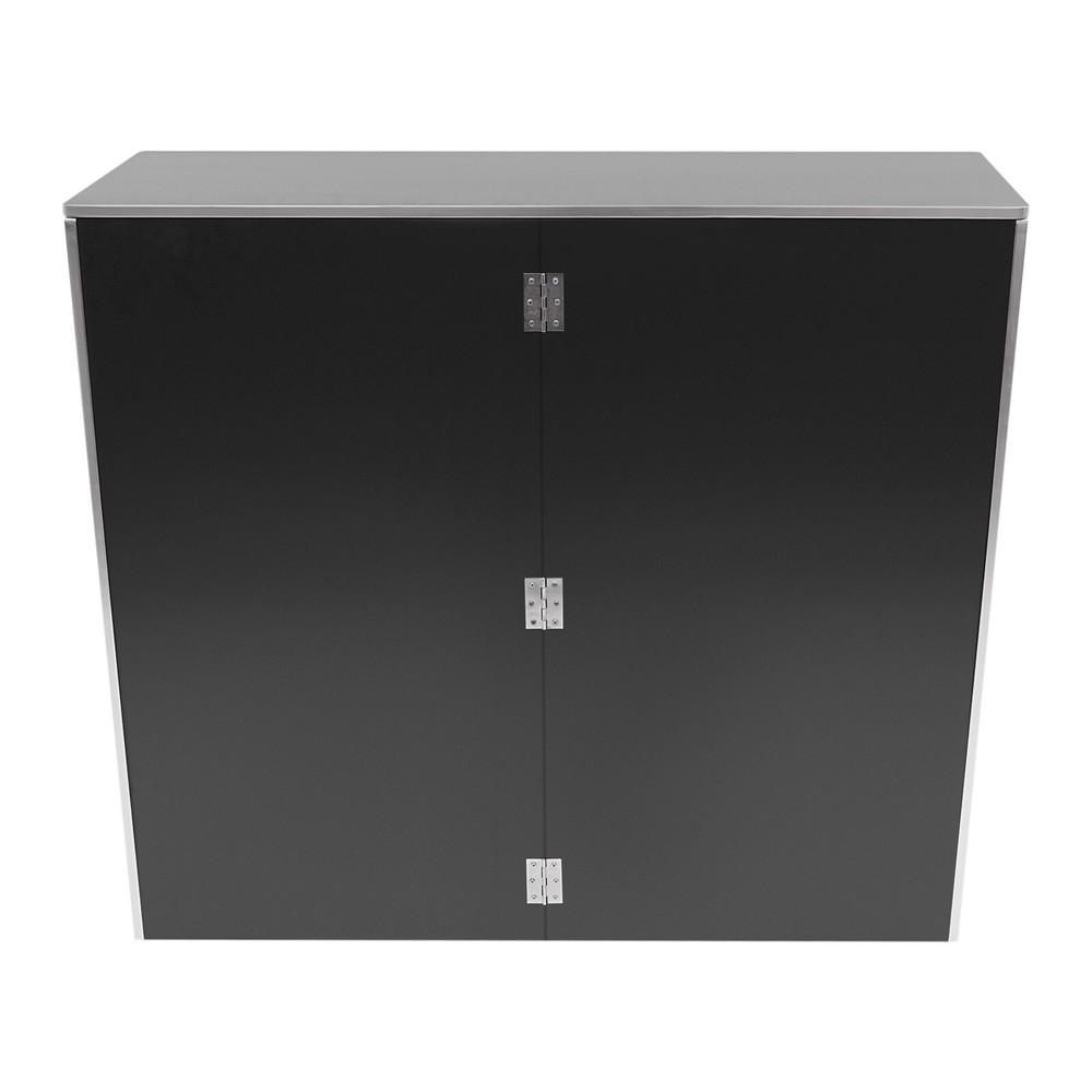 Double Layer Bar Prep Table Set - Mobile Bartender Station for Events