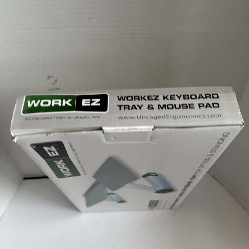WORK EZ UNCAGED ERGONOMICS ADJUSTABLE LAPTOP STAND AND LAP DESK