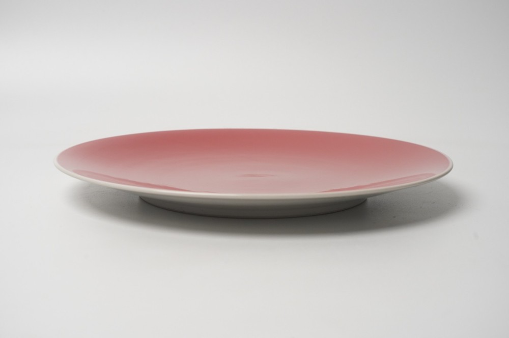 Crate & Barrel Lisbon Red Stoneware Dinner/Salad Plate *SELECT*