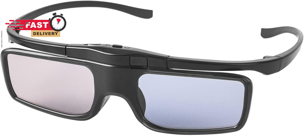 RF 3D Glasses, Active Shutter RF 3D Glasses Rechargeable Suitable for RF 3D TV P