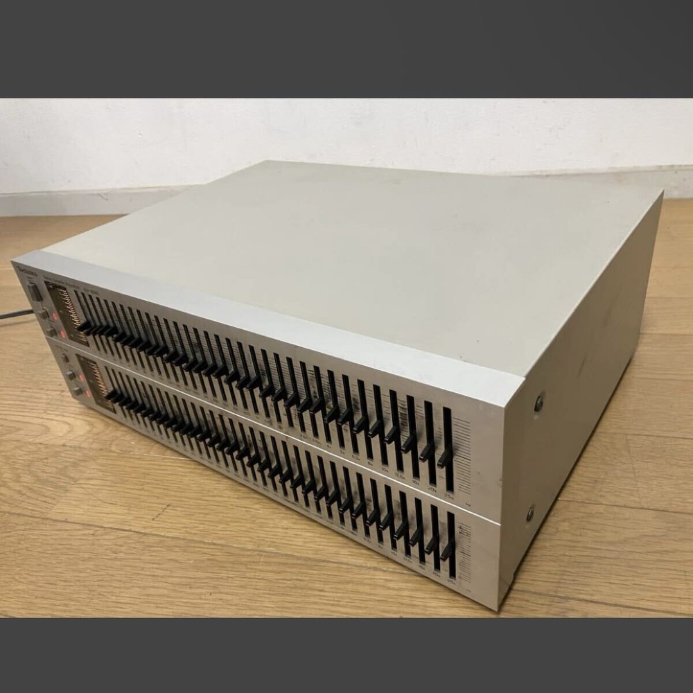 Technics SH-8065 33 Band Stereo Graphic Equalizer Tested Working