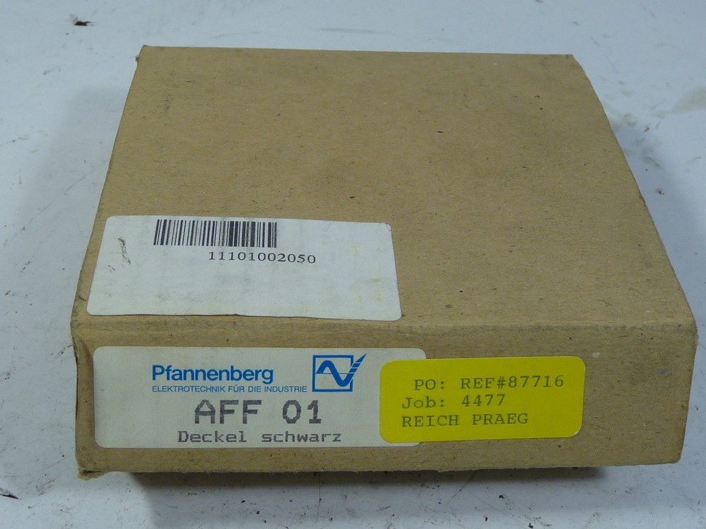 Pfannenberg AFF-01 Air Filter NEW