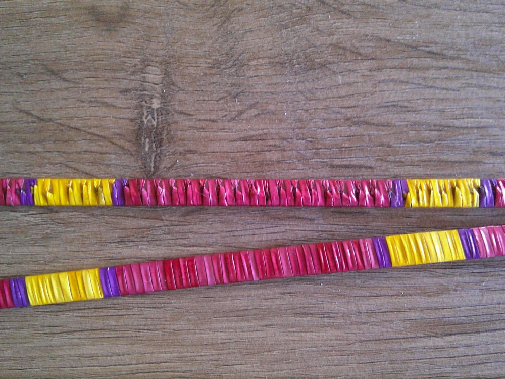 Quilled Roach Feather Strips 10 Inches Long