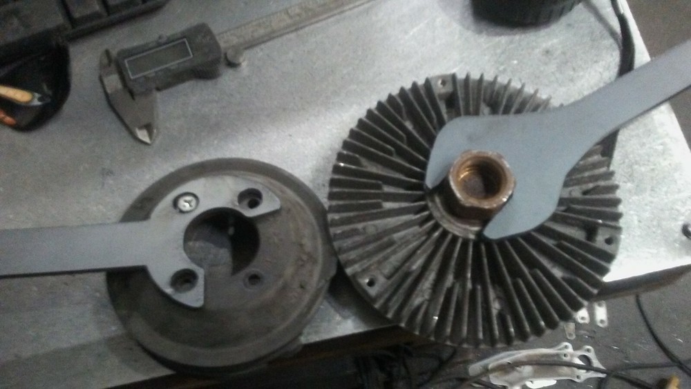 BMW E34/ E39/ E36/ E46 32mm Clutch Fan Tools Set 3 Holes Stronger Black
