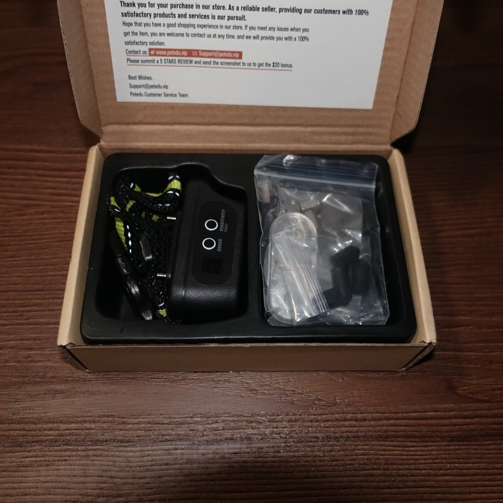 Smart Dog Bark Control Collar PB20 New Open Box