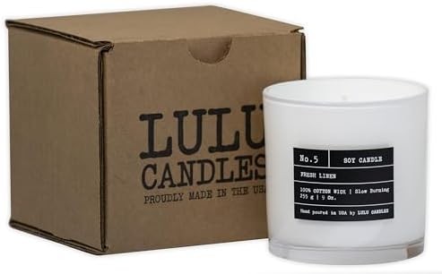 Gardenia Scented Soy Candle 9 Oz
