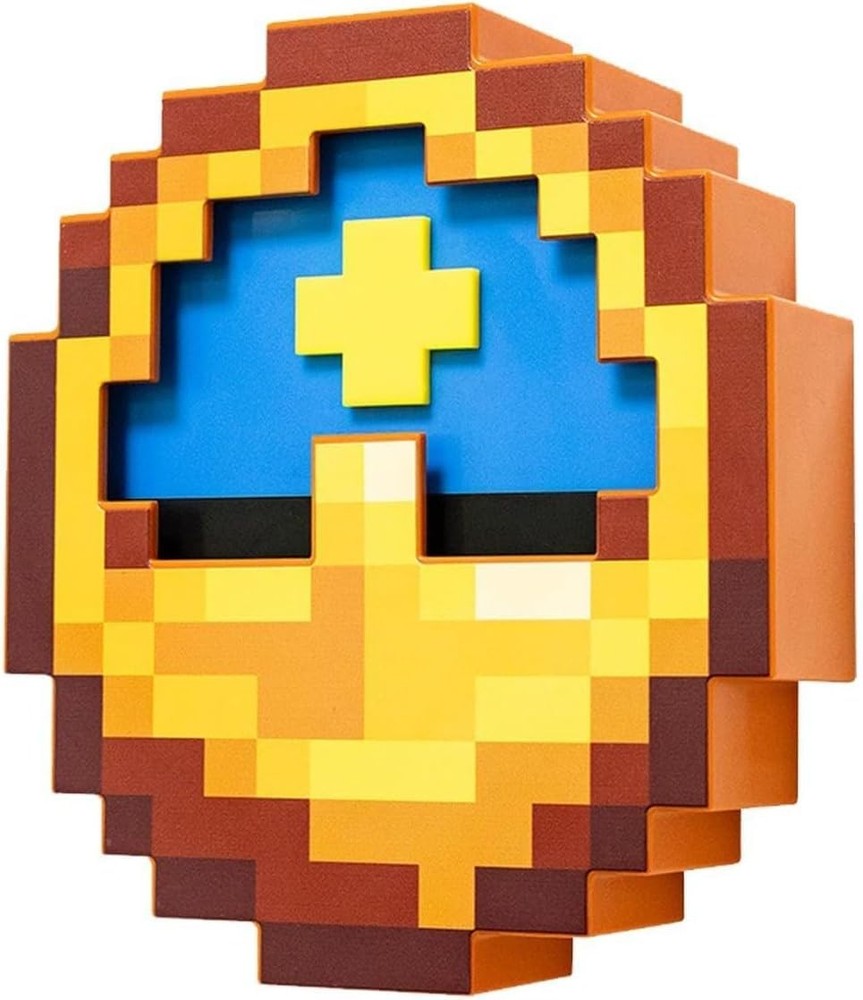 Pixelated Clock, Pixelated World Clock Decoration, Room Decoration, Multifunc...