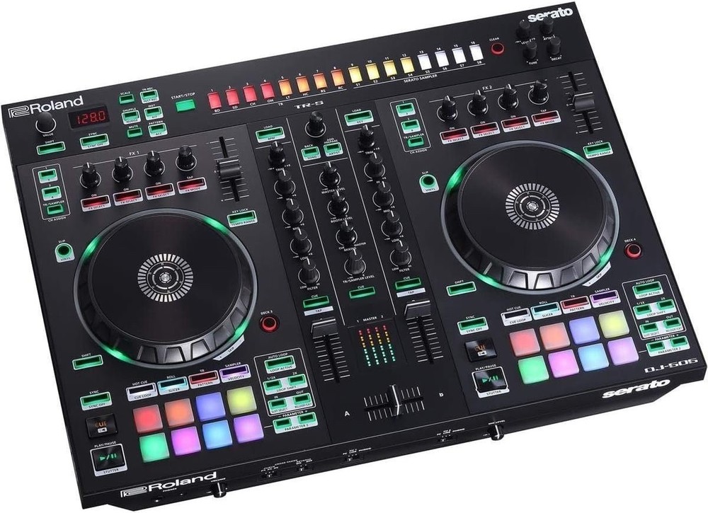 Roland Two-channel, Four-deck Serato DJ Controller (DJ-505)