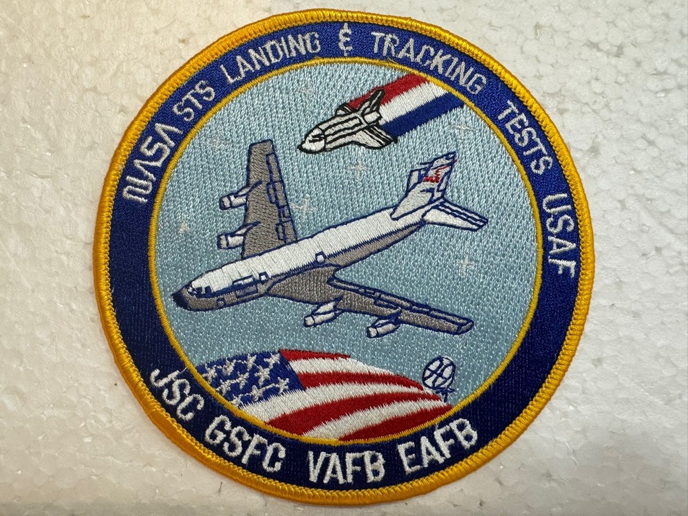 Vintage Vandenberg Air Force Base - NASA Space Shuttle Patch - JSC -GSFC
