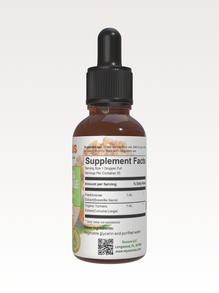 Turmeric and Frankincense Tincture - (Knee, Hip, & Joint)