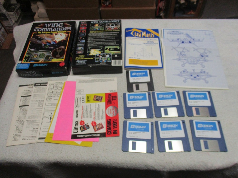 WING COMMANDER 3.5 DISC IBM/PC 100% COMPLETE IN BOX VINTAGE COMPUTING GAME