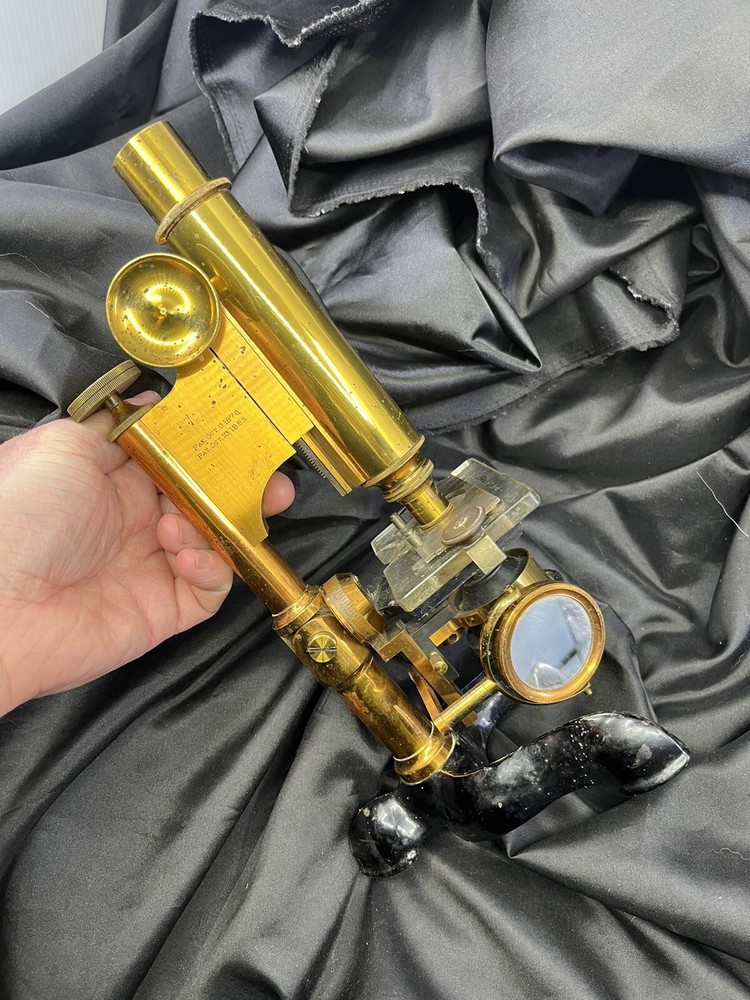 1885 BAUSCH & LOMB PHYSICIANS MICROSCOPE