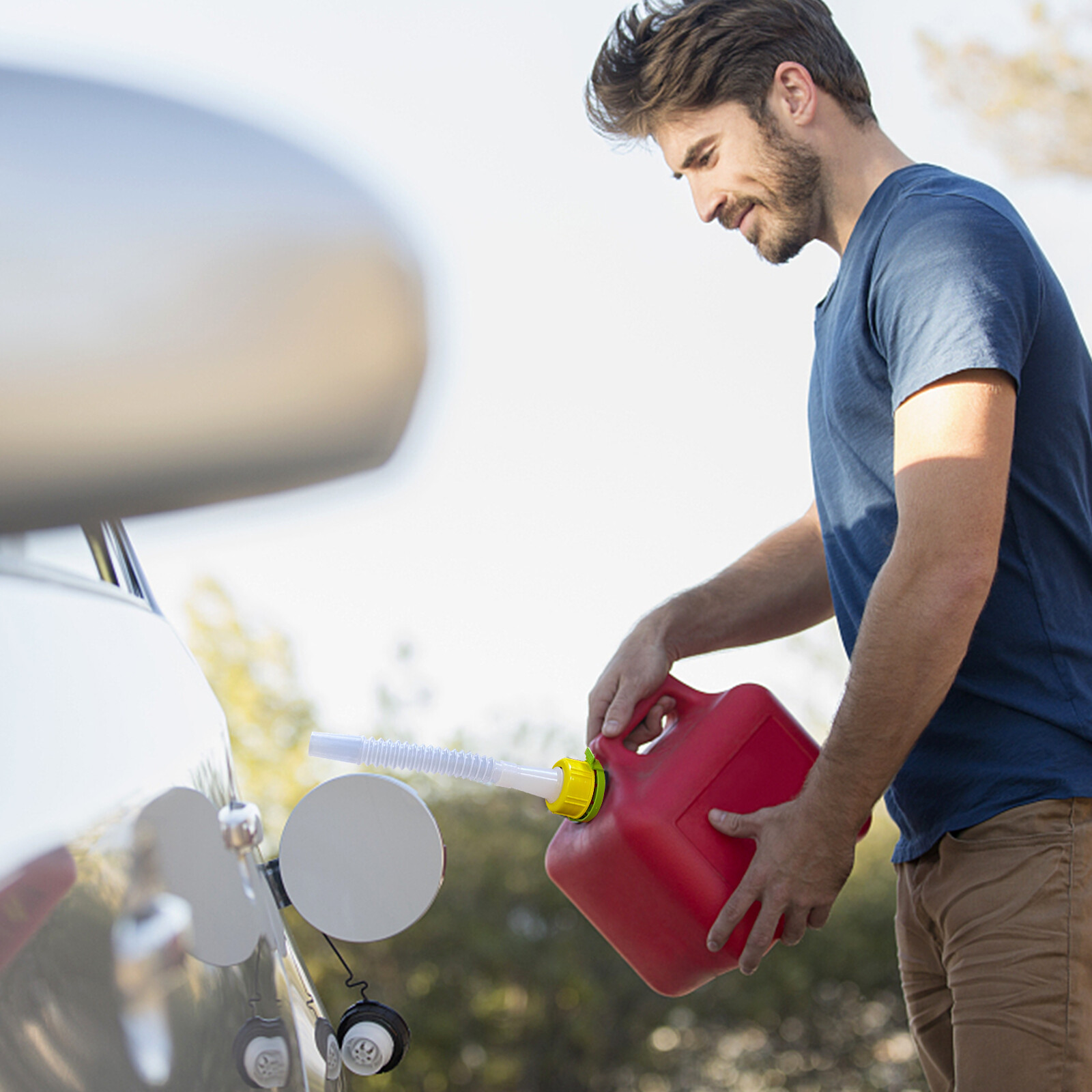 5 SETS Replacement Gas Can Spout fit Blitz, Midwest ,Scepter, Briggs&Stratton