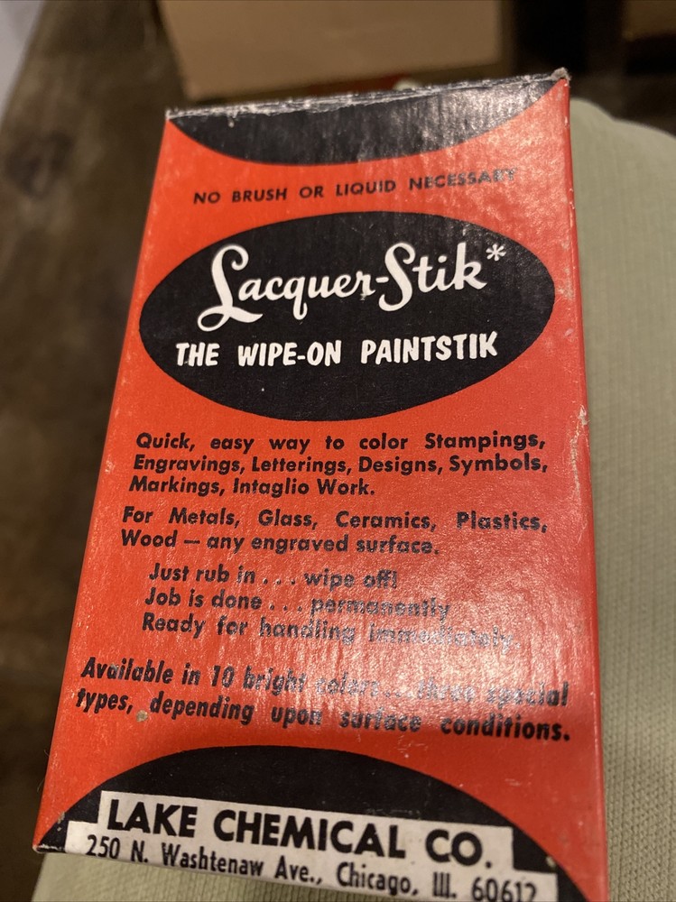 12pk Lacquer-Stik Paintstick, White