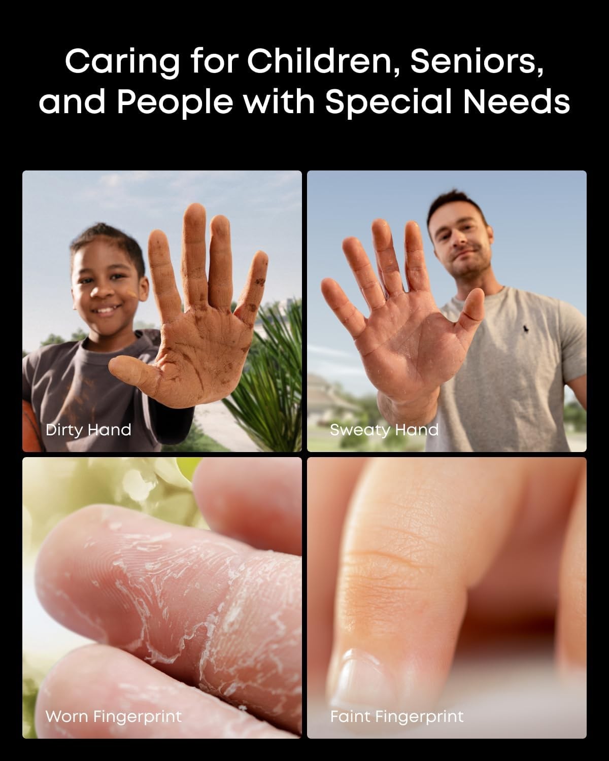 eufy FamiLock S3 Max Smart Lock Keyless Entry Door Lock Palm Vein Recognition