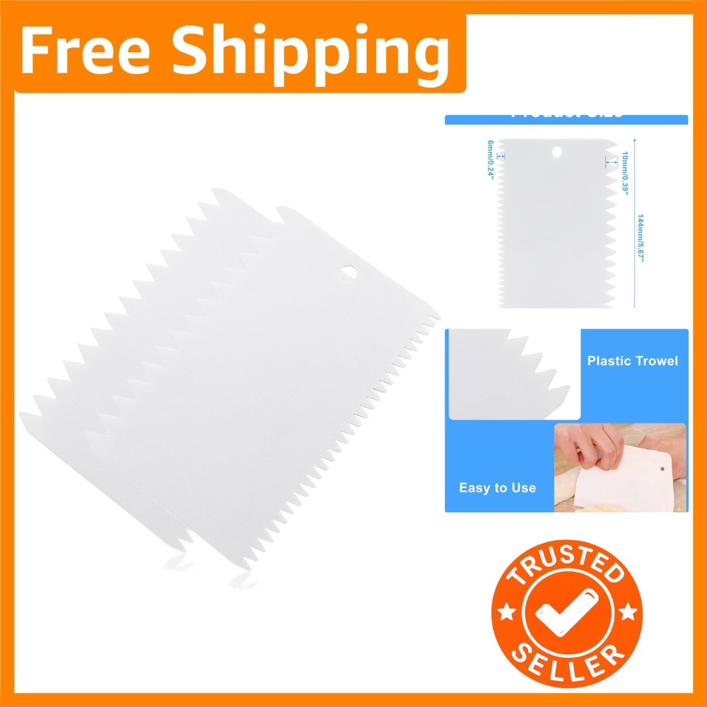 Professional-Quality Notched Glue Spreader - 2 Sizes for Effortless Application