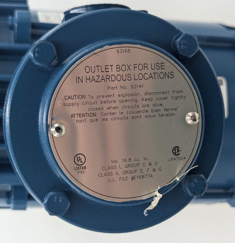 Neptune 500-A-N3 Simplex Hydraulic Metering Pump with Explosion Proof Motor