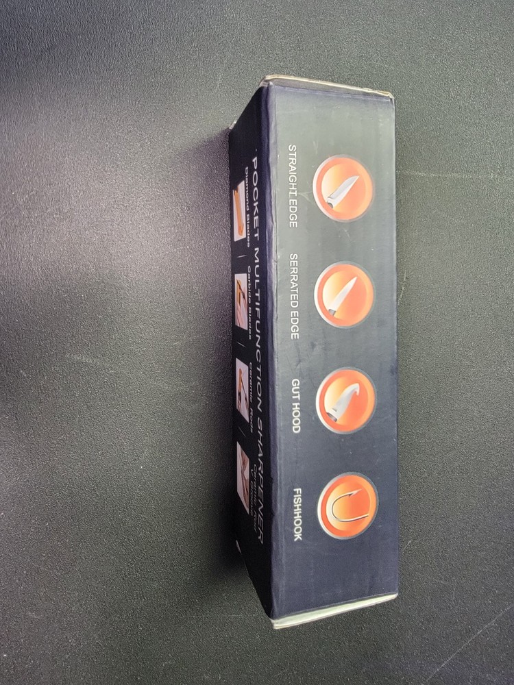 Pocket Multifunction Sharpener Pocket/Knife Orange