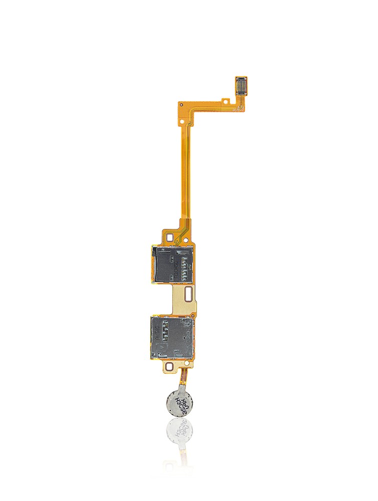 Sim And Memory Card With Vibrator Flex Cable Compatible Samsung Galaxy Note 10.1