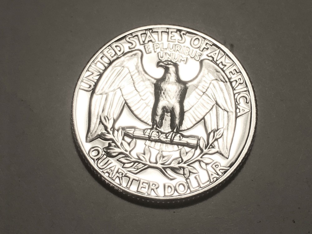 1960 DDR-??? Doubled Die Reverse Ch/Gem Proof Silver Washington Quarter#3