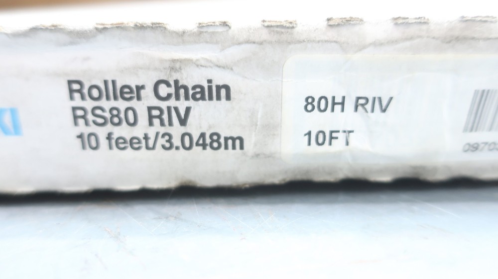 Tsubaki RS80 RIV Single Roller Chain 10ft