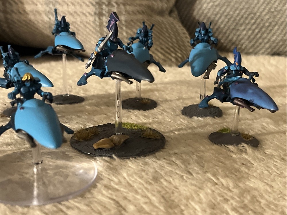 Eldar Jetbike Squad - Aeldari / Eldar - Warhammer 40K Games Workshop X9