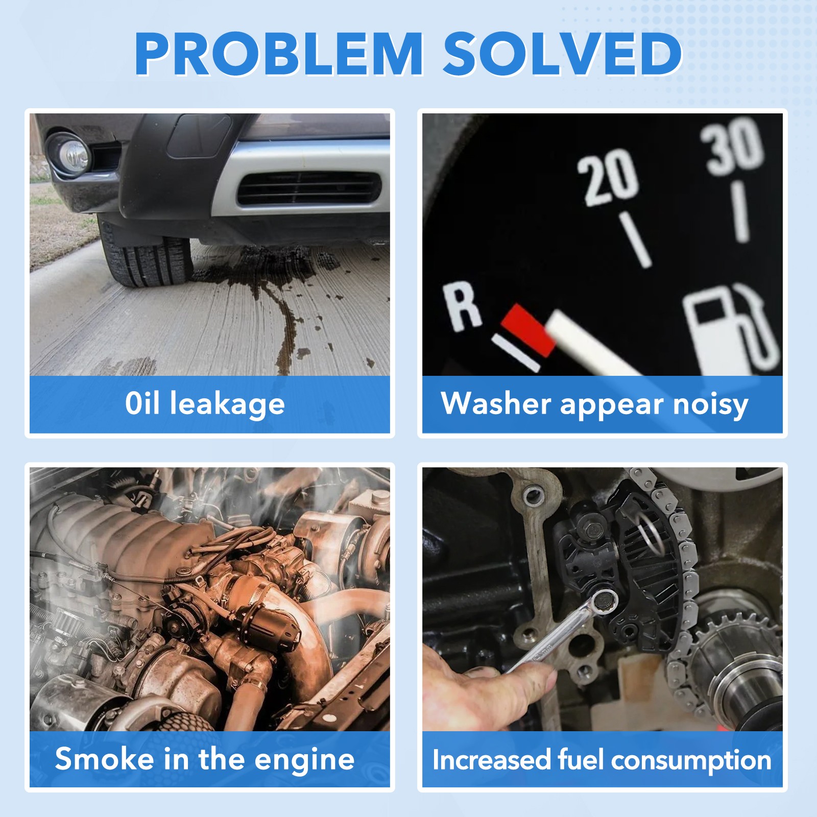 Timing Chain Head Gasket Oil Pump Kit for 2011-2016 Chevy Sonic Cruze Buick 1.4L